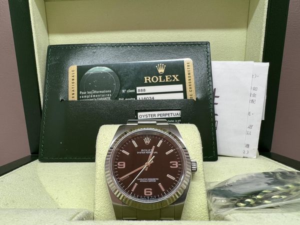 ROLEX OYSTER PERPETUAL 116034-70200-BLACK